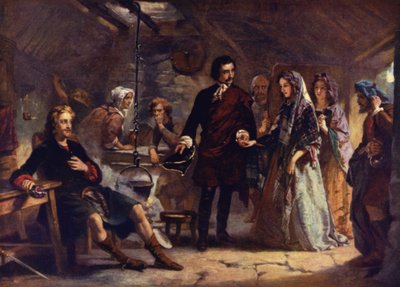 Présentation de Flora MacDonald au Prince Charlie - Alexander Johnston